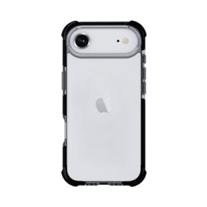 iPhone  Air ütésálló szilikon hátlap, Fekete