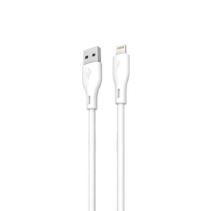 Dudao kábel USB / Lightning 5A kábel 1m fehér (L2L 1m fehér)