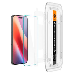 Edzett üveg SPIGEN GLAS.TR ”EZ FIT” 2-Pack iPhone 16 Pro / 17 / 17 Pro üvegfólia
