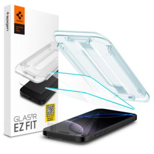 Edzett üveg SPIGEN GLAS.TR ”EZ FIT” 2-Pack iPhone 16 Pro / 17 / 17 Pro üvegfólia